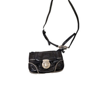 Aldo black wristlet